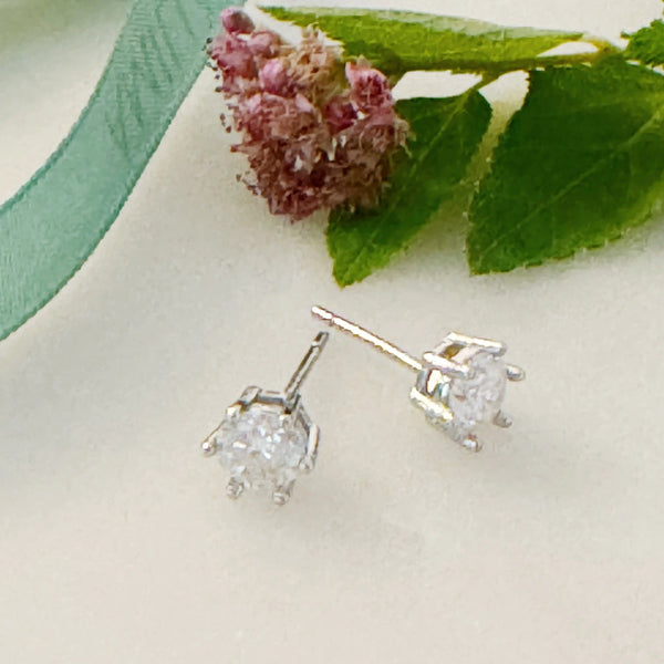 Excellent Cut Moissanite Stud Earrings