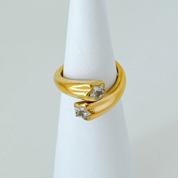 Shooting Star Overlapping Ring